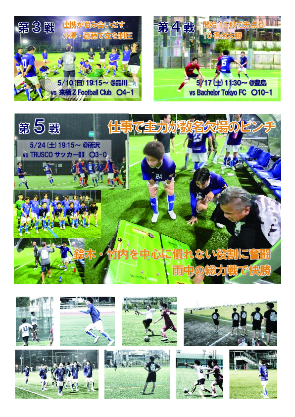 シーズンダイジェスト｜ゴスホーク2025 東京都社会人リーグ4部 | 無双Ａ.ゴスホーク