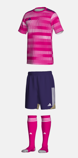 ユニフォームイメージ｜女子U15　クレールＦＣ｜小平市・東大和市学校部活｜無双Ａゴスホーク｜東京狭山丘陵のアスリートフットボールクラブ